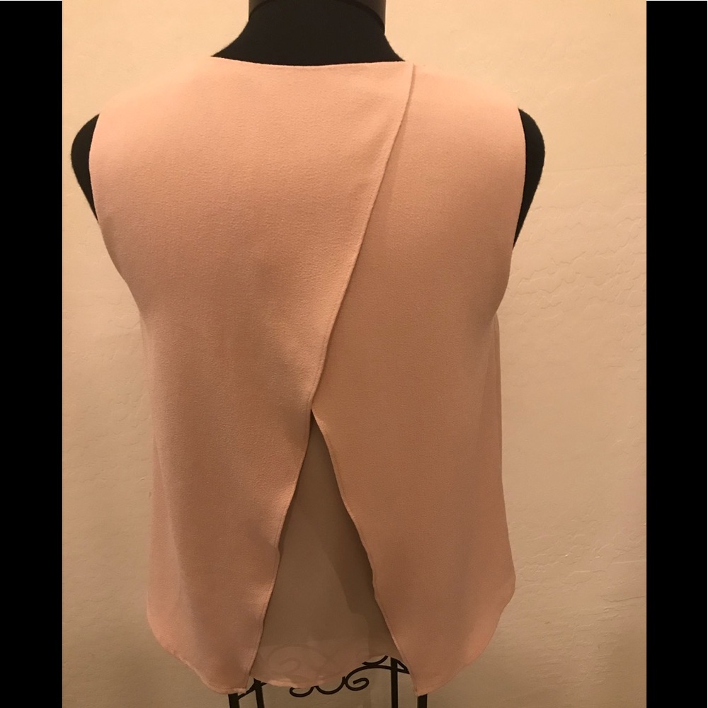 NEW Pale Peach ELODIE Sz L TOP